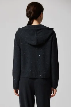 Bluza z kapturem z wełną merynosową