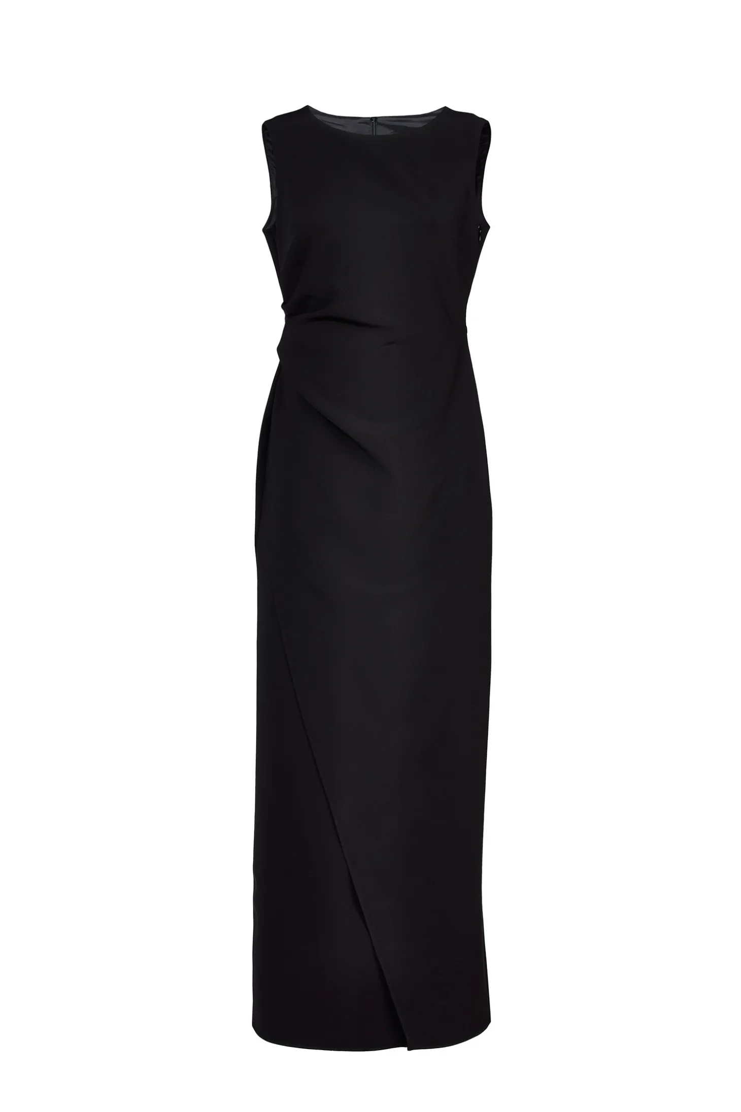 Czarna sukienka maxi