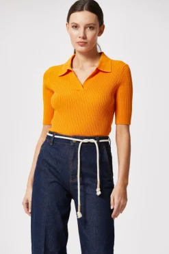 Granatowe szerokie spodnie jeans