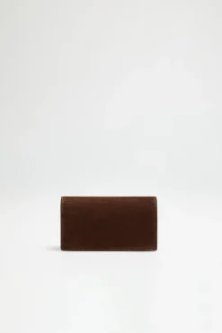 Mini torebka Lilly ze skóry zamszowej