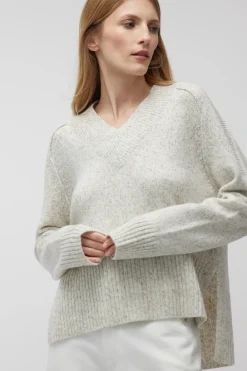 Sweter z kaszmirem i wełną merynosową