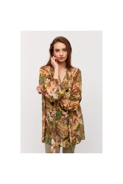 Tunika w kwiatowy deseń